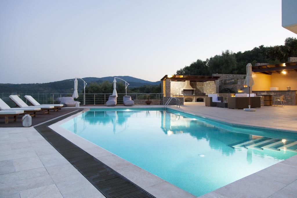 Alivia Lefkas Luxury Villas Apolpaina ภายนอก รูปภาพ