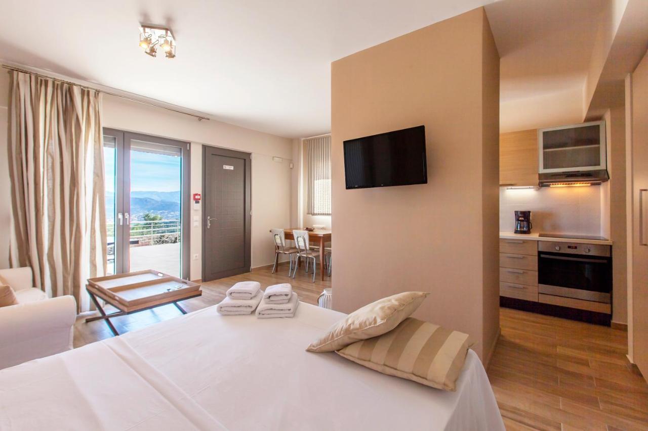 Alivia Lefkas Luxury Villas Apolpaina ภายนอก รูปภาพ