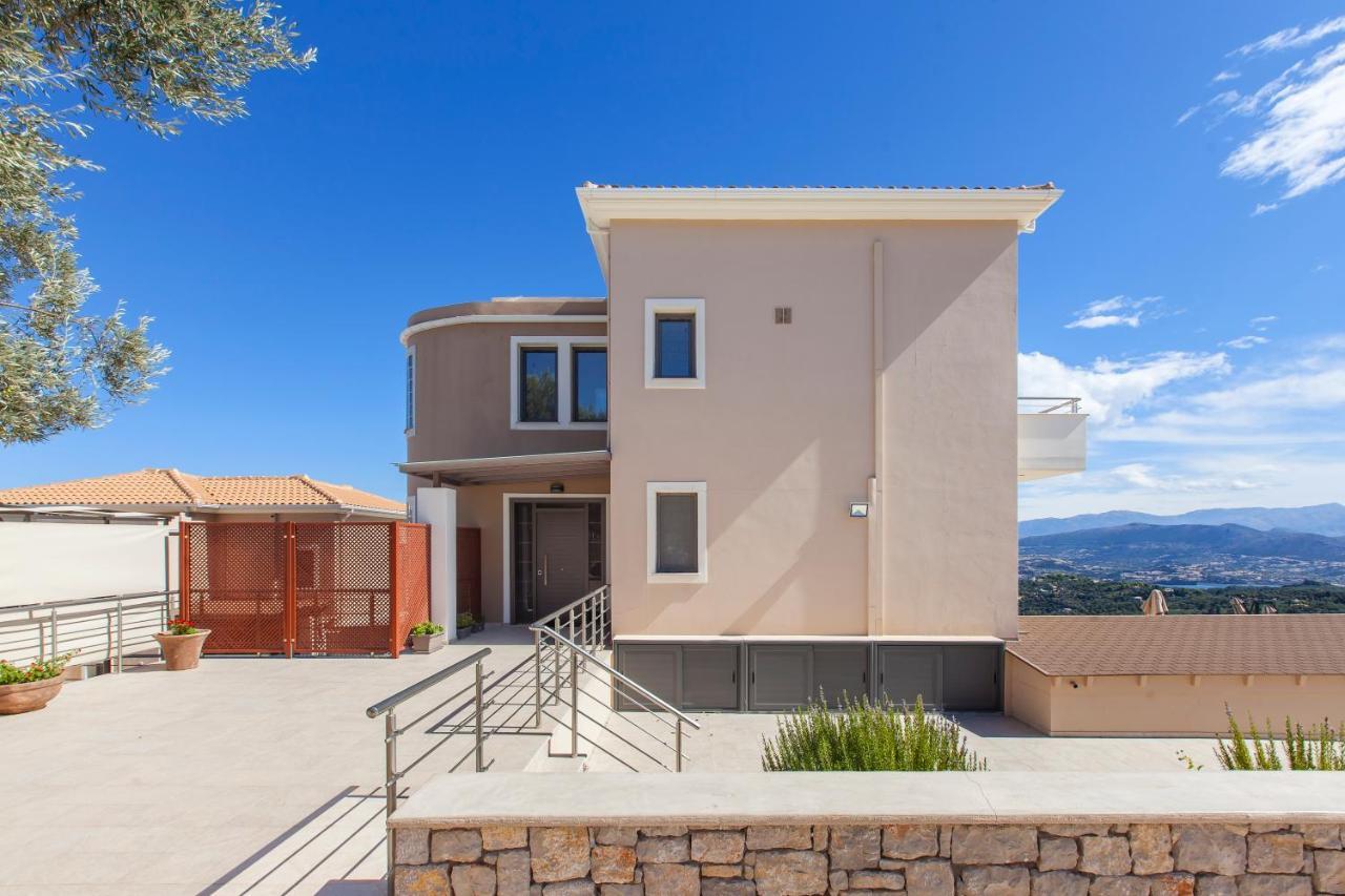 Alivia Lefkas Luxury Villas Apolpaina ภายนอก รูปภาพ